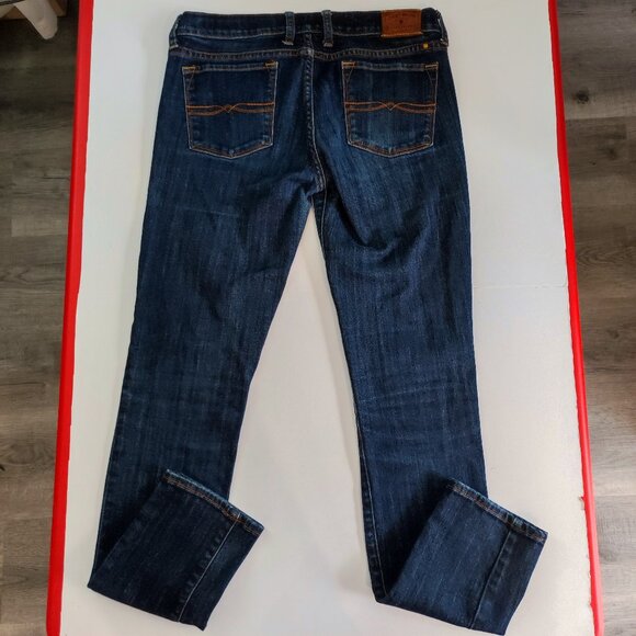 Lucky Brand Charlie jeans women's size 6/28 ink blue skinny - Picture 3 of 15